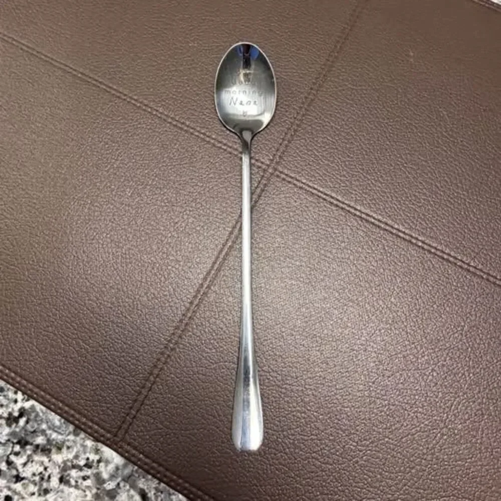 Engraved 'Good Morning Nana' Spoon